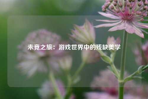 未竟之旅：游戏世界中的残缺美学